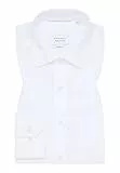 ETERNA Herren Business-Hemd Original Shirt | Weiß | Modern Fit | Einfarbig | Langarm | Bügelfrei, Knitterfrei | 100% Baumwolle | Kent-Kragen Gr. 43