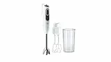 Braun Household MultiQuick , MQ3105B, Stabmixer, 11 Geschwindigkeiten, Splash Control-Technologie, spülmaschinenfeste Teile, BPA-freier Kunststoffbecher 600 ml, neuer doppelter Schneebesen, weiß