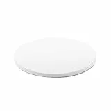 Decora 0931352 CAKEBOARD WHITE Ø 36 X H 1,2 CM 14 INCH