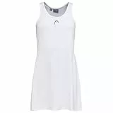 HEAD Damen Club 22 Women, Weiß, M Tennis Dress, Rot, M EU