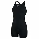 Speedo Damen Eco Endurance+ Legsuit Badeanzug | Chlorbeständig | Recyclingmaterial | Schwimm-Fitness | Training | Urlaub Black 34