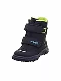 Superfit Jungen HUSKY warm gefütterte Sympatex Schneestiefel, BLAU/HELLGRÜN 8000, 31 EU