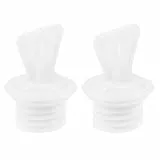 Healifty 2 Stücke Wärmflasche Verschluss Ersatz aus Gummi Bettflasche Verschluss Stopper Wärmflaschenverschluss Verschlussstopfen Wasserstopfen Heißwassersack Stopfen Weiß