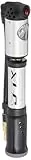 XLC Unisex – Erwachsene Luftpumpe 2-1 Funktionspumpe PU-A04 Funktions-Pumpe, Silber, One Size
