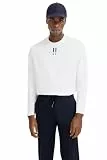 bugatti Herren Sweatshirt Langarm Rundhals mit Logo