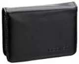 Becker Tasche schwarz Lederimitat für Becker 10,92cm 4,3Zoll