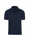 Trigema Herren 627601 Poloshirt, Blau (Navy), L