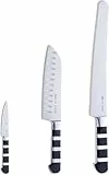 F. DICK 1905 Set (3-Teiliges Messerset, bestehend aus Santoku/Officemesser/Universalmesser, Küchenmesser) 81974200, Silber