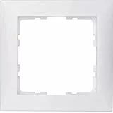 Hager S1 BERK Rahmen 10119909 1fach polarweiss matt