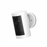 Zertifiziert und generalüberholt Ring Außenkamera Plus Akku (Outdoor Camera Plus) | 2K-Weitwinkelvideo | Kabellose Überwachungskamera zur Selbstinstallation | 30-tägiger Gratiszeitraum für Ring
