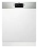 AEG FEE53628ZM Integrierter-Geschirrspüler / 60cm / AirDry - perfekte Trocknungsergebnisse / D / energiesparend / Besteckkorb / Display / Startzeitvorwahl / Wasserstopp