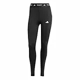 adidas Damen Techfit Stash Pocket Full Length Leggings Tights, Black, L