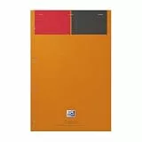 Oxford Notepad International A4 Briefblock, liniert, 160 Seiten, 4fach gelocht