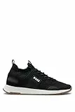 BOSS Men Titanium_Runn_knst_N Sneaker Black 43 EU