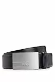 BOSS Herren baaxton_sz35 G rtel, Black1, 95 EU