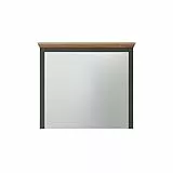 trendteam smart living - Stanton - Wandspiegel - Tannengrün/Evoke Eiche - Garderobenspiegel mit Rahmen - (BxHxT) 77 x 68 x 6 cm - Landhausstil