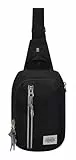 American Tourister Brightup - Umhängetasche 24 cm, Schwarz (Black