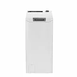Hoover Toplader Waschmaschine THO286TM5-S 8 kg I Smarte Bedienung mit Wi-Fi und Bluetooth I 1200 U/min Schleuderdrehzahl I Nachlegefunktion