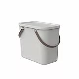 Rotho Albula Aufbewahrungsbox 25l mit Deckel, Kunststoff (PP recycelt), weiss, 25l (40.0 x 23.5 x 34.0 cm), Nicht zutreffend