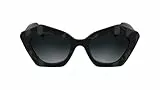 KARL LAGERFELD Damen KL6199S Sonnenbrille, Black, 53