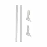 CAMELBAK THRIVE BITE VALVE AND STRAW 2PK – Fahrrad Trinkflasche Zubehör – Trinkventil und Strohhalm – schnelles oder langsames Trinken – Natural, Größe: OS