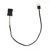 Rankomu Notebook Power Interface Cable Power Interface Cable for FLEX 3 1480 80R3 and 3 1580 80R4, Notebook Power Supply Cable, Durable ABS Material, 1.5m Length, Black