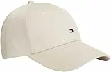 Tommy Hilfiger Herren Th Flag Cotton 6 Panel Cap Am0Am13008 Kappe, Beige, Einheitsgröße