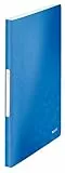 Leitz 46320036 Sichtbuch WOW, A4, PP, 40 Hüllen, blau metallic