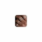 LOLIAS Ring Silber 925 Damen Edelstahl Ring Verstellbar Statement Silber Ringe Damen Wasserfest Damenring Daumenringe Fingerring Stapelringe Verlobungsring Promise Silberringe Set Schmuck
