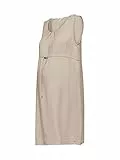 ESPRIT Maternity Damen Dress WVN Sl Kleid, Beige (Beige 270), (Herstellergröße: 42)