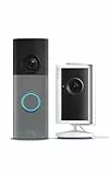 Ring Akku-Videotürklingel + Ring Innenkamera Plus (neueste Generation)