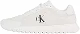 Calvin Klein Damen Runner Sneaker Eva Mesh Sportlich, Weiß (Triple Bright White), 39