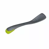 Joseph Joseph - Uni-Tool 5-in-1 Silikon Küchenwerkzeug, Schlitzlöffel, Pfannenwender, Solider Löffel und Spatel in einem - Grau