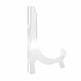 Fdit Uhrenständer, Langlebiges Acryl-Präsentationsregal, Moderner Stil, Dekoration für Zuhause, Ornament, Wanduhr, Fotoalbum, Transparentes Material