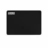 EMPIRE GAMING Arena - Mauspad Gamer - Größe XL - 46x40x3 cm - Besonders Glatte Oberfläche - Anti-Rutsch - Unterlage aus Gummi - Schwarz