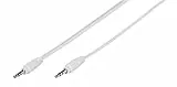 Vivanco PBVV35CWHITE Klinkenkabel (1m, 3,5 mm) weiß