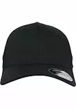 Flexfit Cap Organic Cotton Cap, Black, S/M, 6277OC