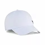 Puma Unisex ESS Metal Puma CAT BB Cap BB Caps, Puma White,
