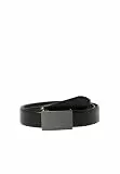 LLOYD Men's Belts Gürtel Herrengürtel Ledergürtel Schwarz 7854, Länge:115, Farbe:Schwarz