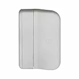 HOPPE 544301 Balkontürgriffe 45 x 70 mm, weiß