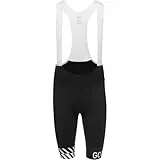 GORE WEAR Herren Swiftride Optical Kurze Trägerhose, Schwarz, L EU