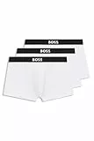 BOSS Herren Trunk 3p One Trunk, White 100, M