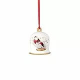 Villeroy & Boch – Annual Christmas Edition Jahres-Glocke 2024 Bunt, Glocke Weihnachten, Baumschmuck, Deko Weihnachten, Weihnachtsdekorationen, Sammlerstück, Premium Porcelain, Kunststoff