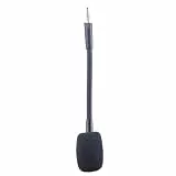 GMBYLBY Mikrofon für Headsets, abnehmbares 3, 5-mm Galgenmikrofon, vergoldet, spielabnehmbar