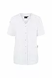Karlowsky Kurzarm Damenkasack Essential - aus nachhaltigem Material - 65% GRS Certified Recycled Polyester/35% Conventional Cotton - weiß - Größe 38