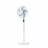 Rowenta Turbo Silence Standventilator, leistungsstark, LED-Display, Timer, leise, höhenverstellbar, langlebiges Design, hohe Energieeffizienz, VU5450
