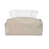 blomus Kosmetiktuchtasche -SAHLA- | Taschentuchbox in Wildlederoptik | Farbe Nomad | 25x13x9cm