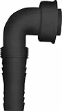 Cornat Rezyklat Schlauchanschluss - 90° Abzweig - 1 Zoll IG - Ø 20 mm - 24 mm - Hergestellt aus recycelten Kunststoffen - Made in Germany Qualität / Winkel-Unterputz-Maschinenanschluss / TEC356395R