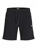 JJ REBEL Herren Jrebgorm Reg Logo Sweat Shorts Sn, Schwarz, S EU