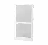 Fliegengitter Flügeltür Aluminium weiß H 2150 x L 1000 mm